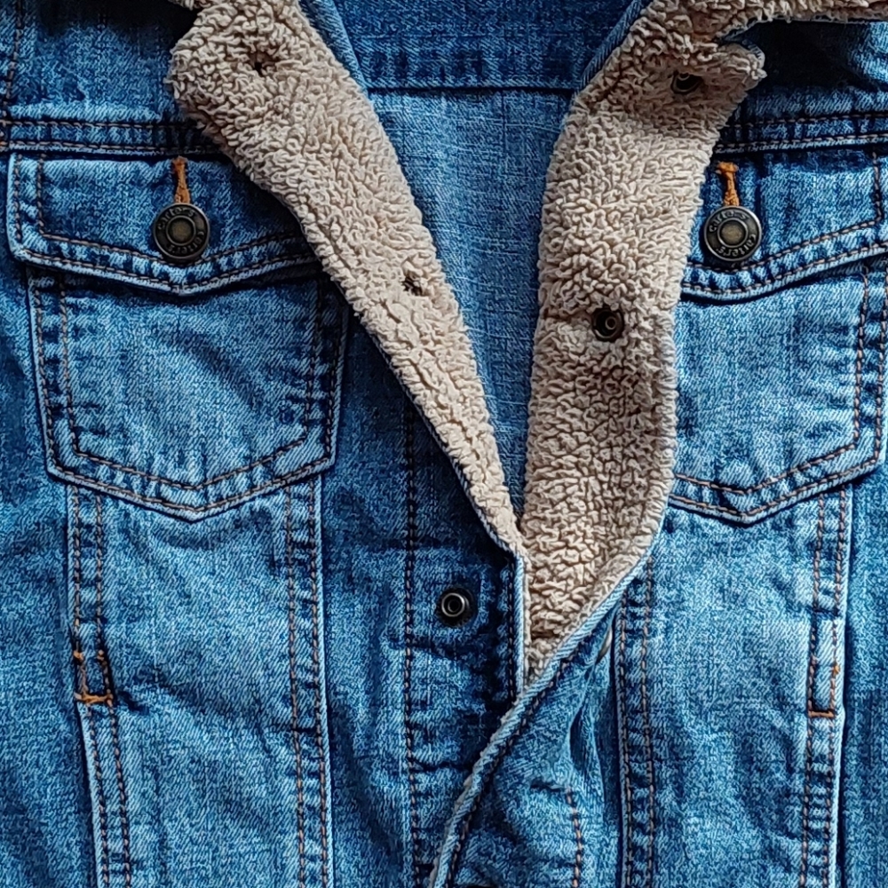 Carters euc/vguc jean jacket size 7 - Picture 6 of 16